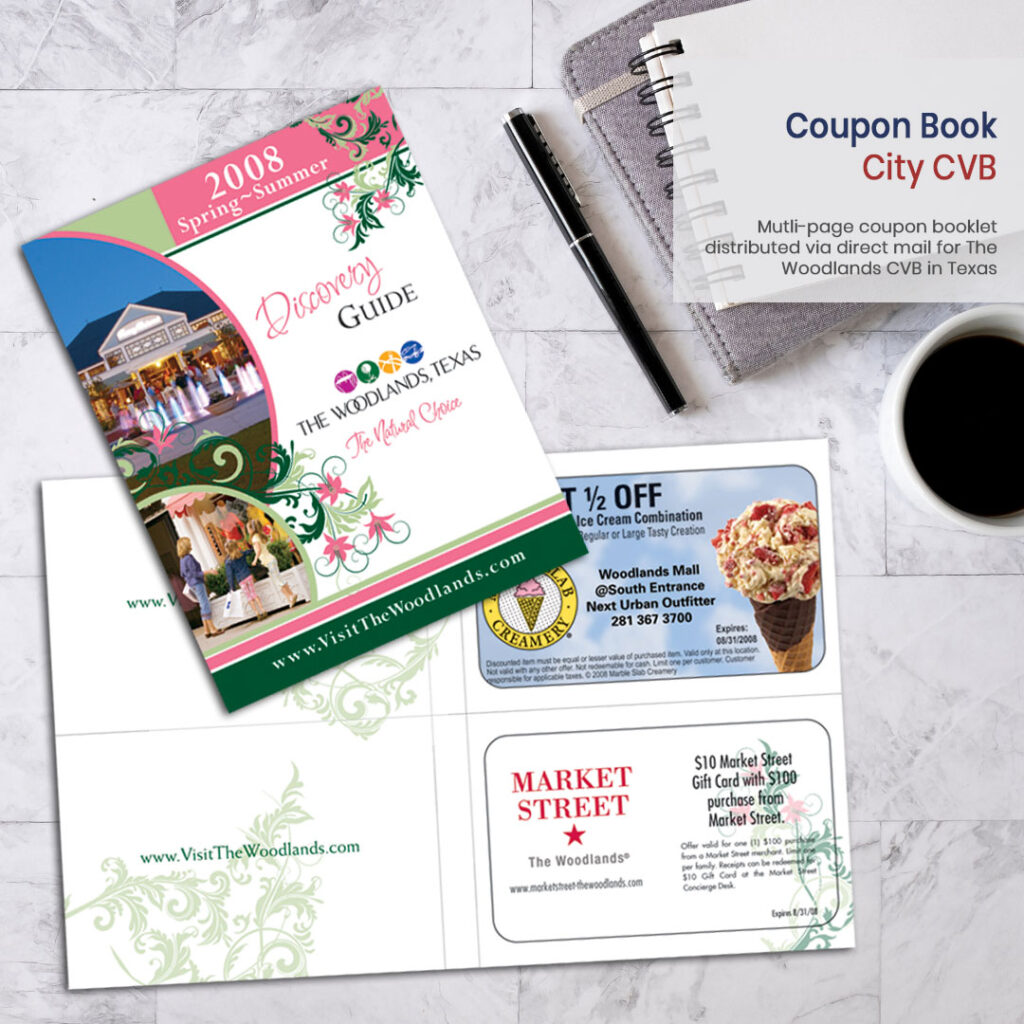 The Woodlands CVB Coupon Booklet