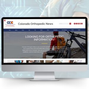 Colorado Orthopedic News Web Design