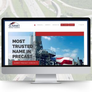 Summit Precast Concrete Web Design