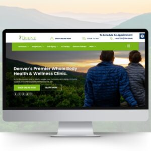 Thrive Health Solutions Web Design